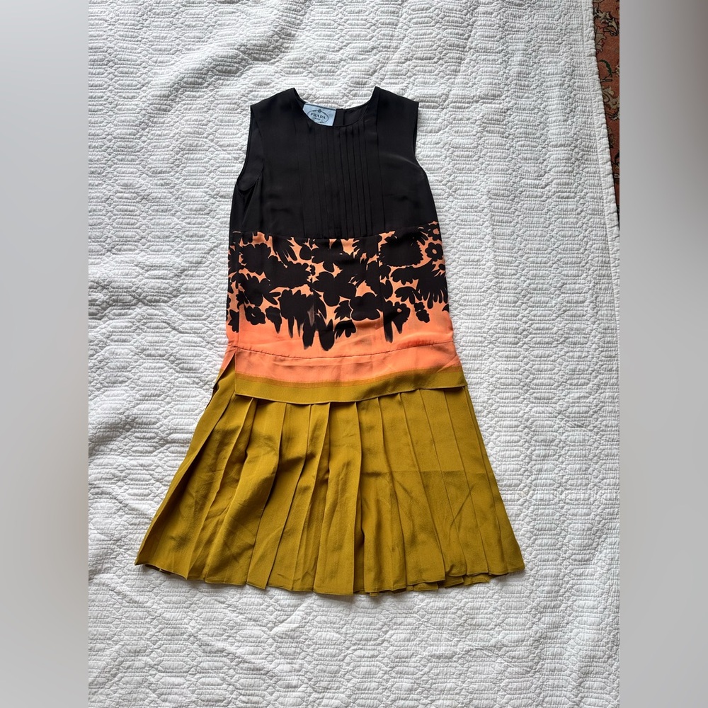 Prada Pleated Dress